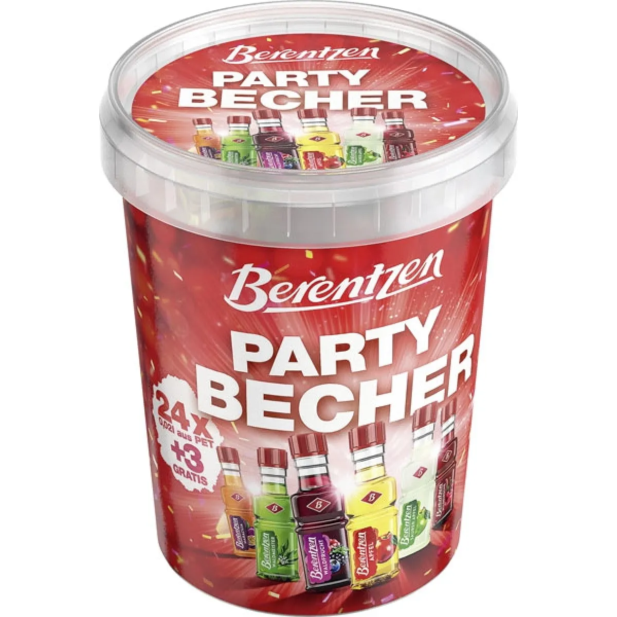 Berentzen Partybecher 15-18% vol. 27x20 ml