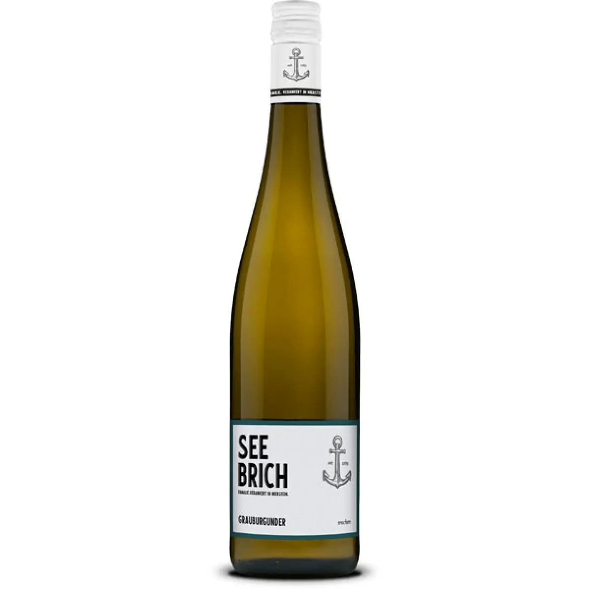 Seebrich Grauburgunder Vegan Weißwein trocken 0,75 l | 2022