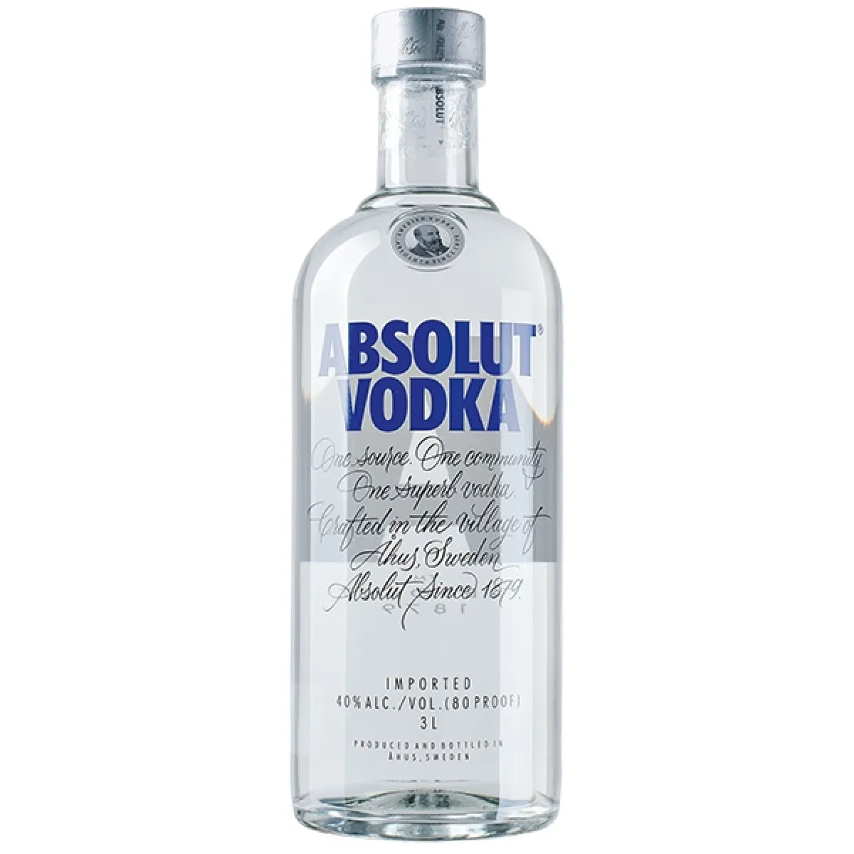 Absolut Vodka 40% vol. 3 l