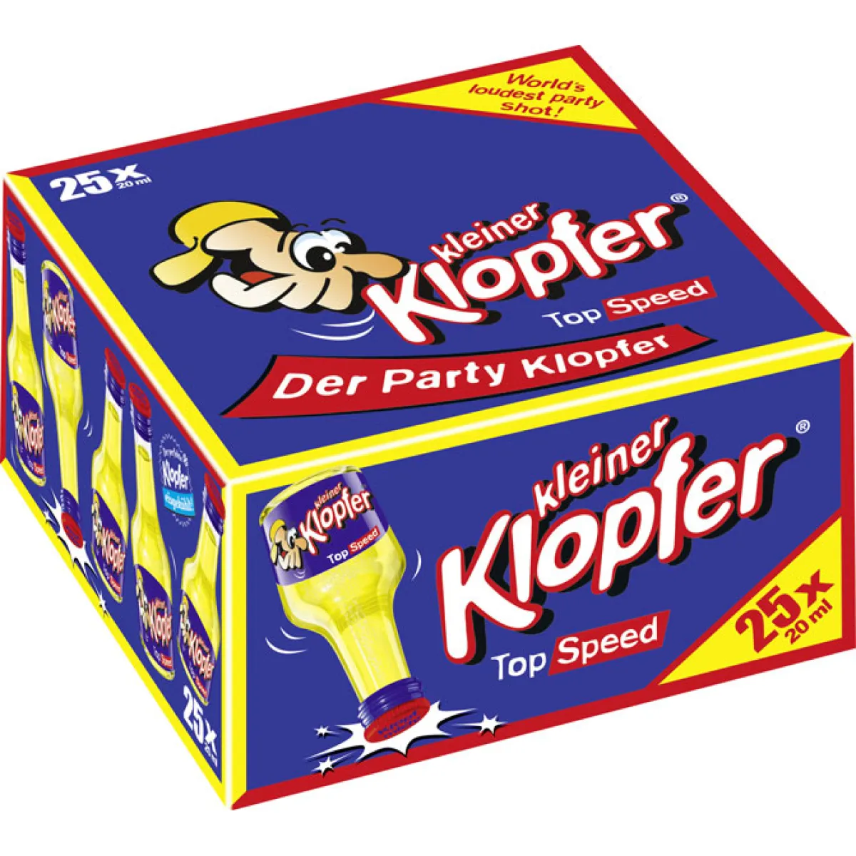 Kleiner Klopfer Top Speed 17% vol. 25x20 ml