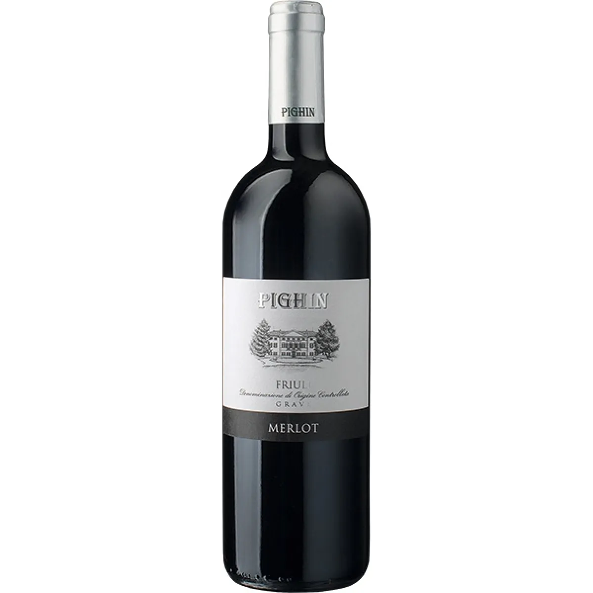 Pighin Friuli Merlot Rotwein trocken 0,75 l | 2022