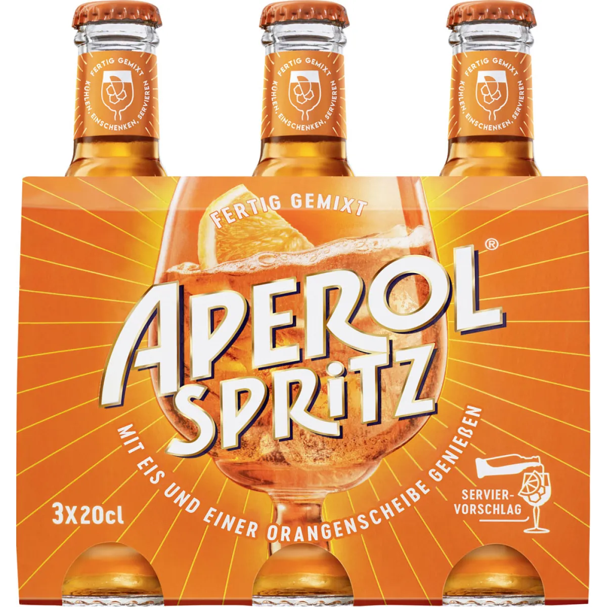 Aperol Spritz 10,5% vol. 3x0,2 l