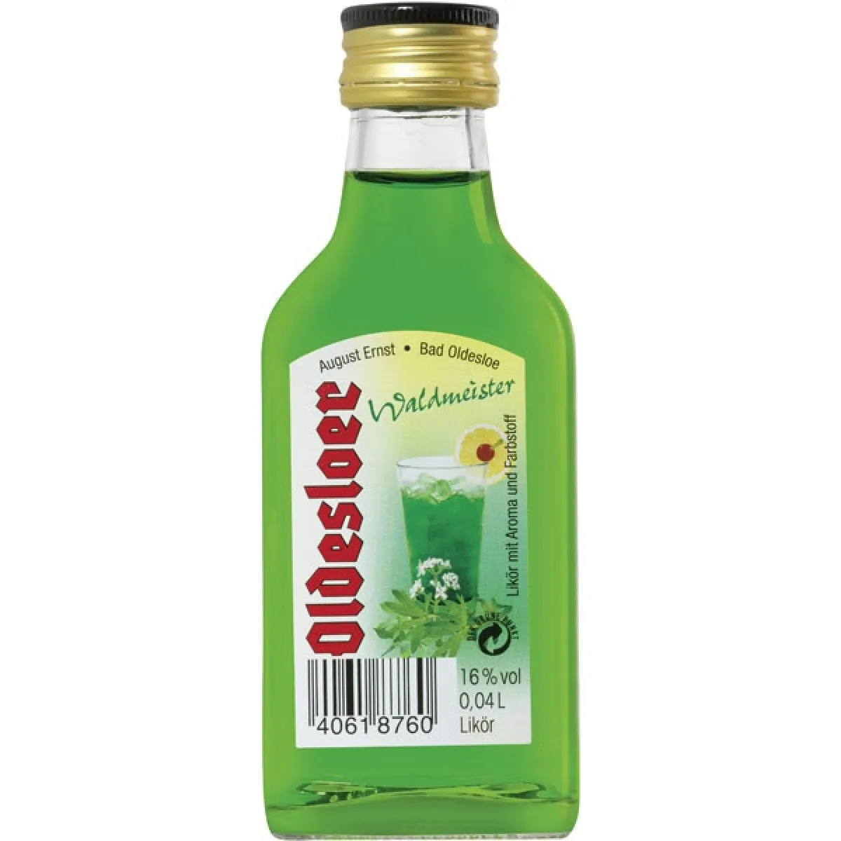 Oldesloer Waldmeister 16% vol. 40 ml