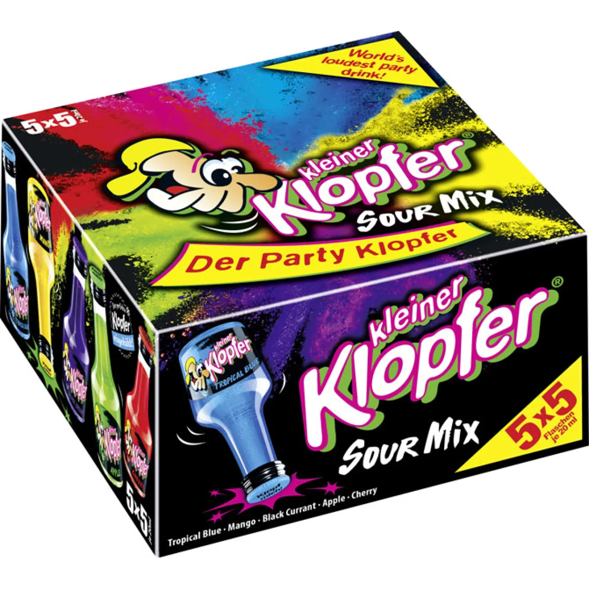 Kleiner Klopfer Sour-Mix 15% vol. 25x20 ml