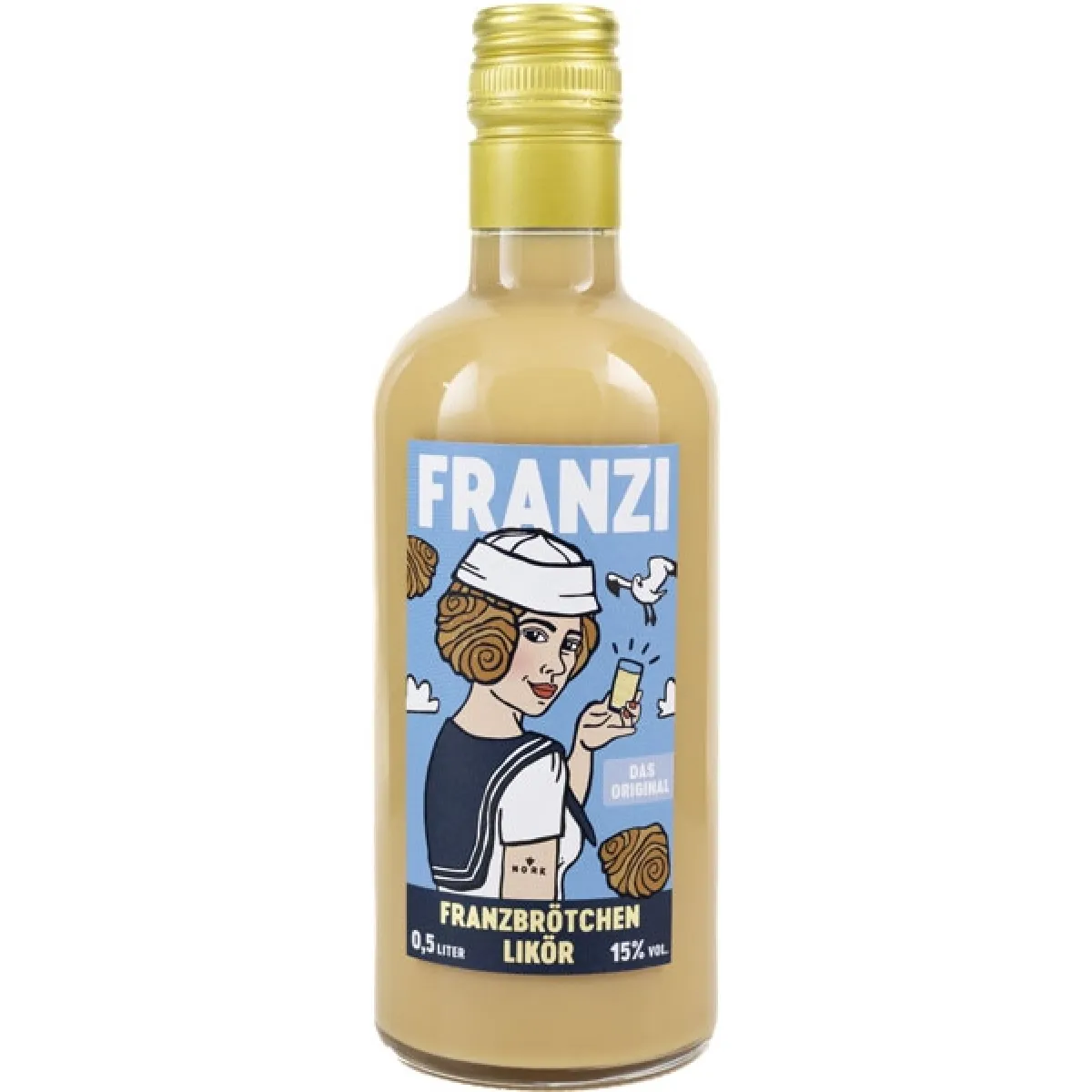 Franzi Franzbrötchen Likör 15% vol. 0,5 l