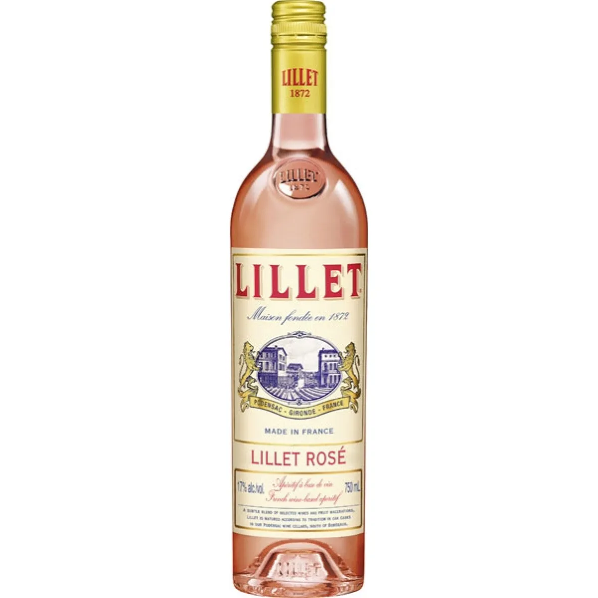 Lillet rosé 17% vol. 0,75l