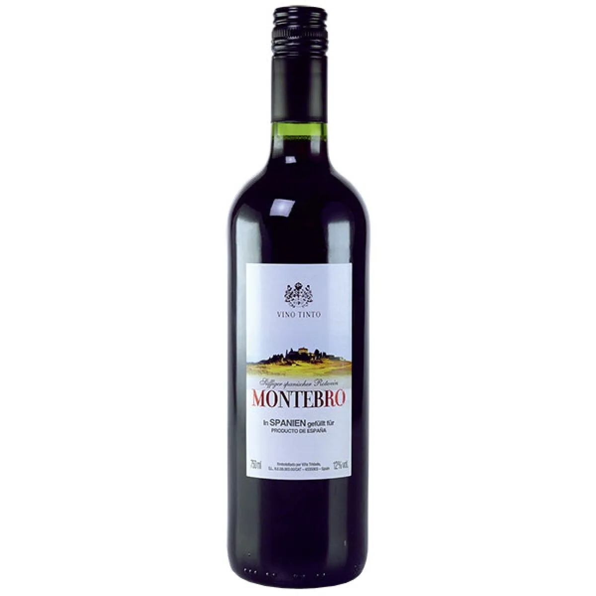 Montebro Vino Tinto Rotwein lieblich 0,75 l