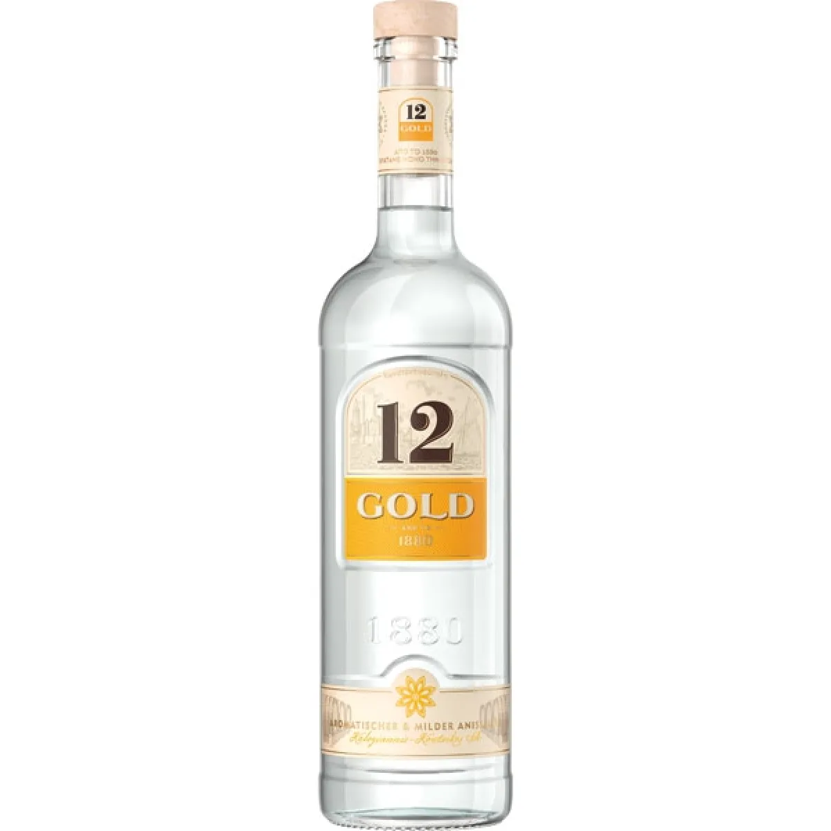 Ouzo 12 Gold 36% vol. 0,7 l