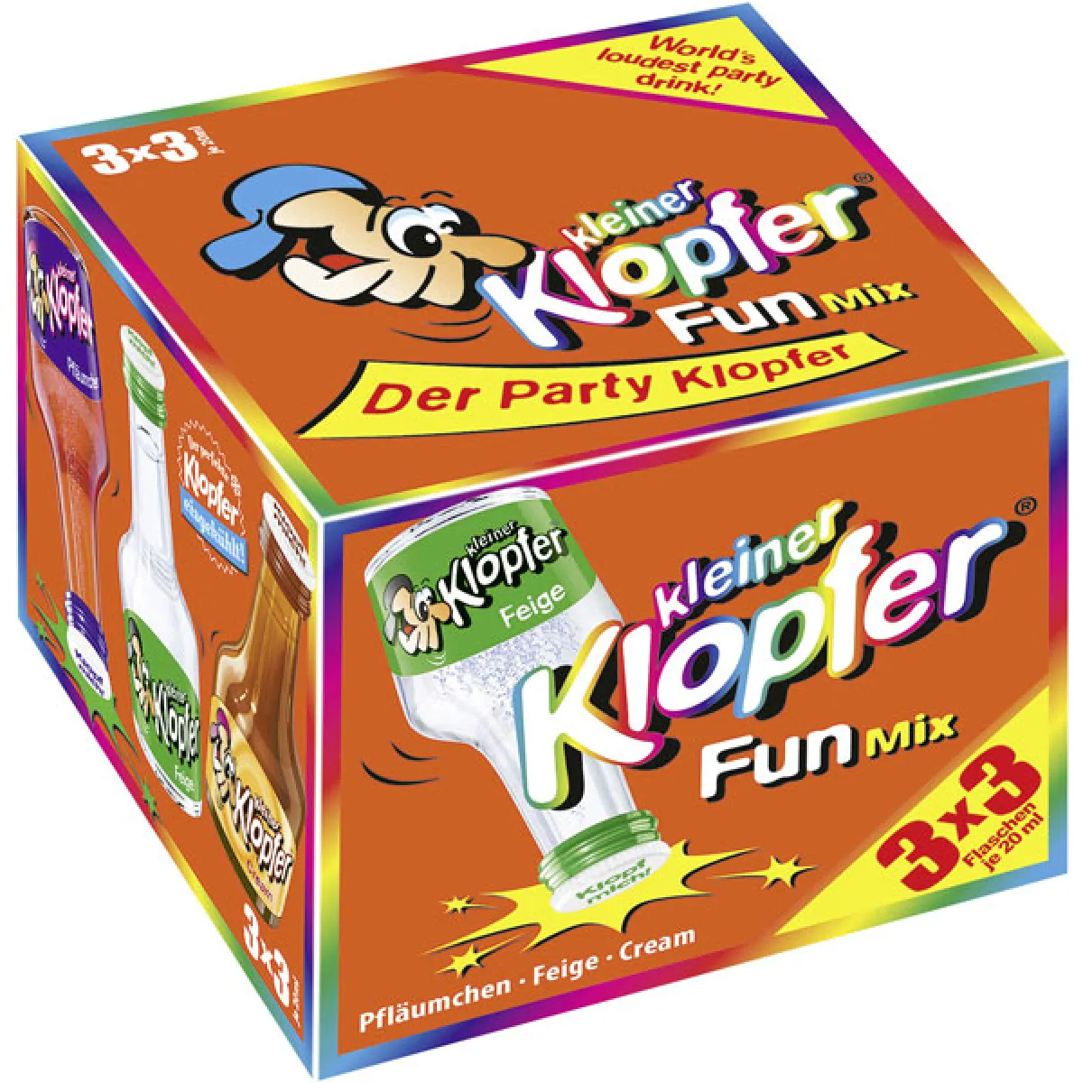 Kleiner Klopfer Fun Mix 17% vol. 9x20 ml