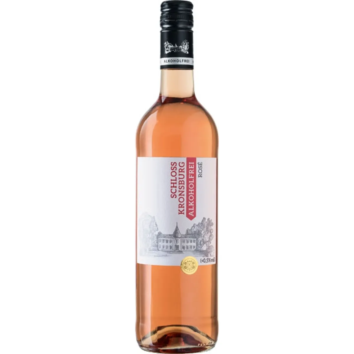 Schloss Kronsburg alkoholfrei Roséwein lieblich 0,75 l