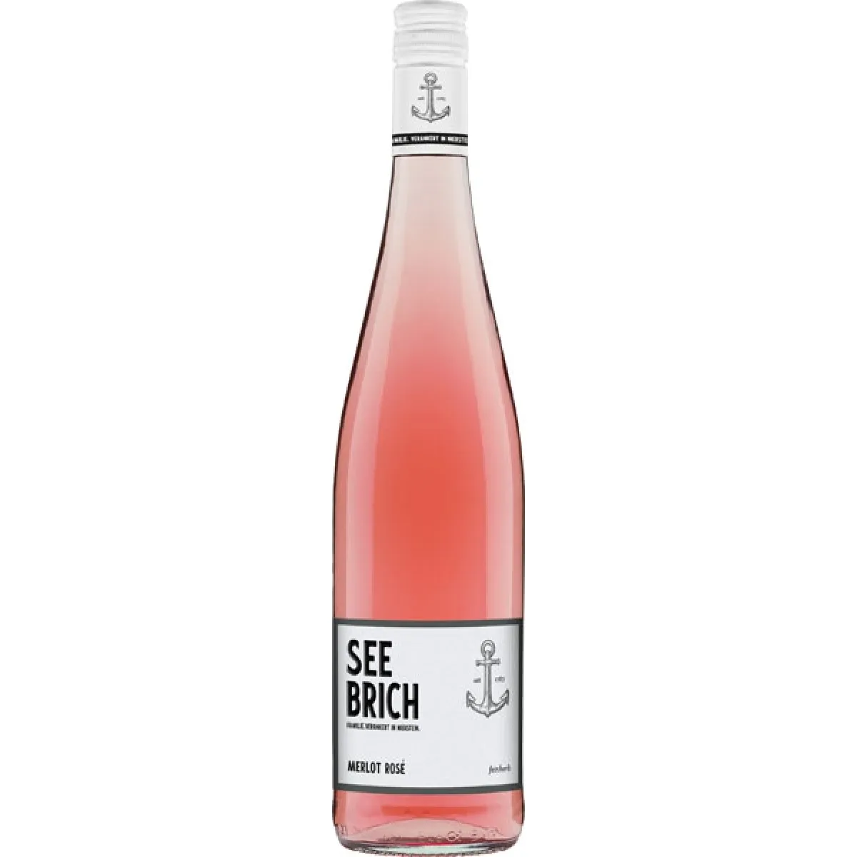 Seebrich Merlot Vegan Roséwein feinherb 0,75 l | 2023