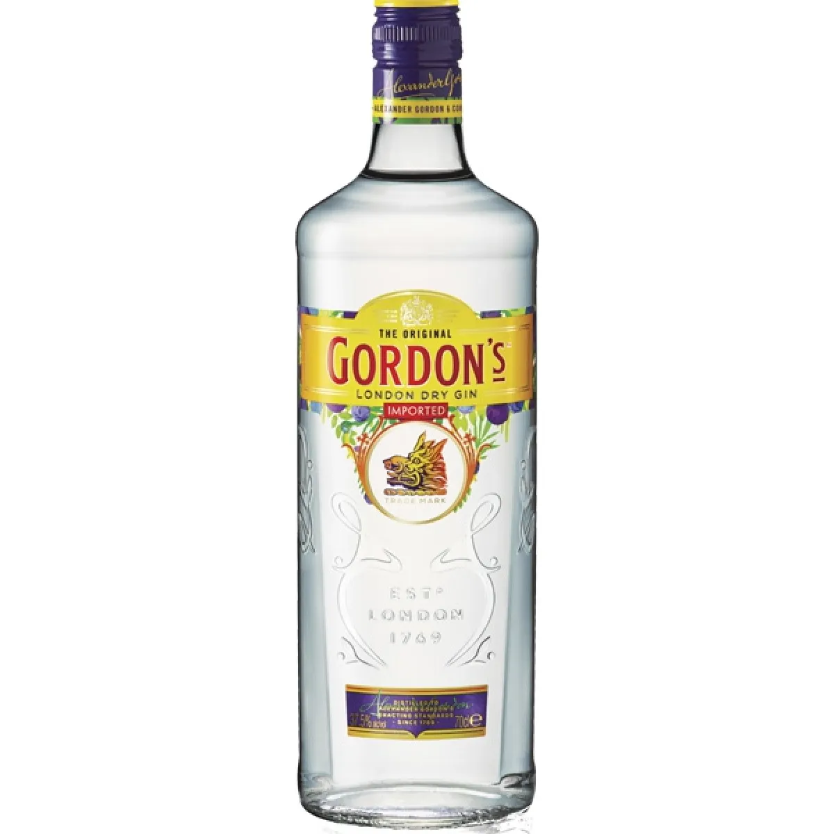 Gordon's Dry Gin 37,5% vol. 0,7 l