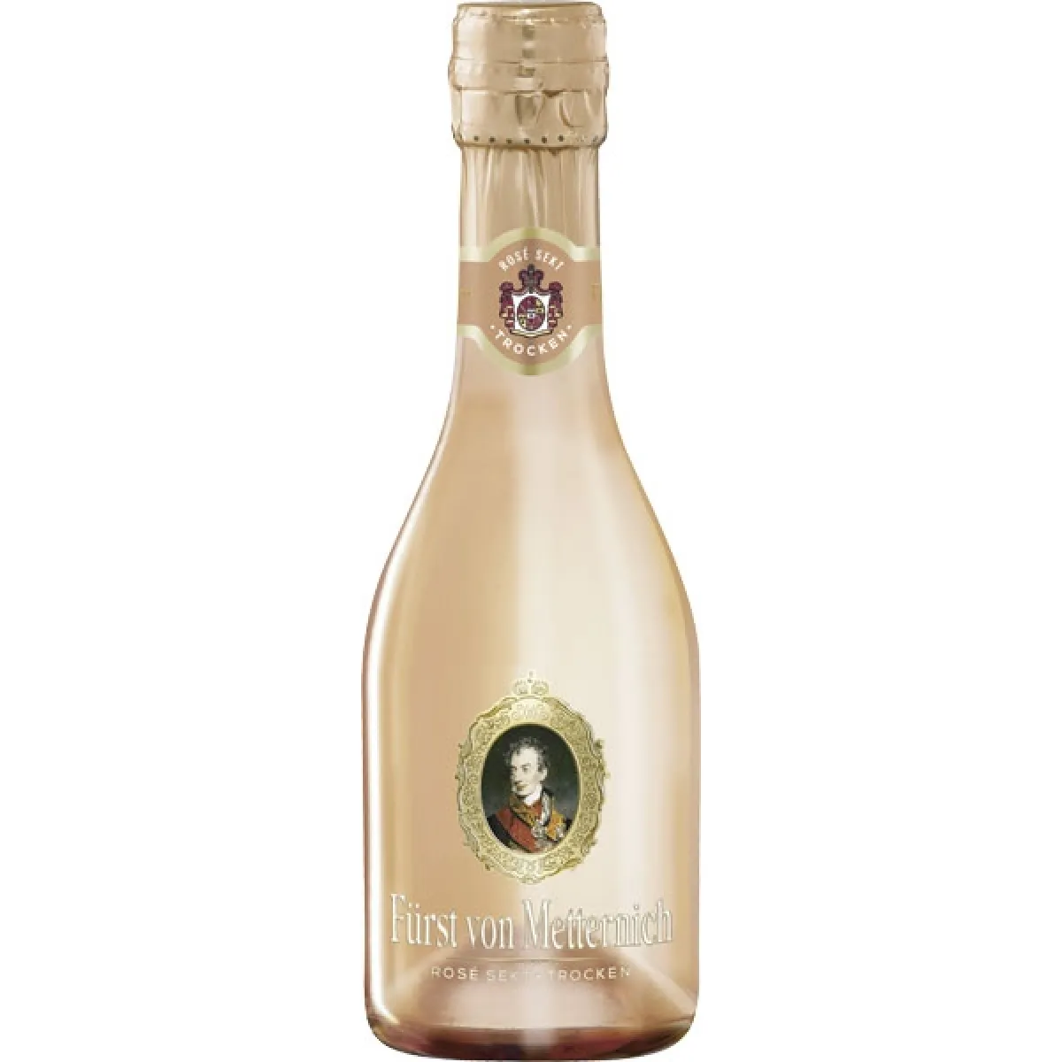 Fürst von Metternich Rosé Sekt trocken 0,2 l