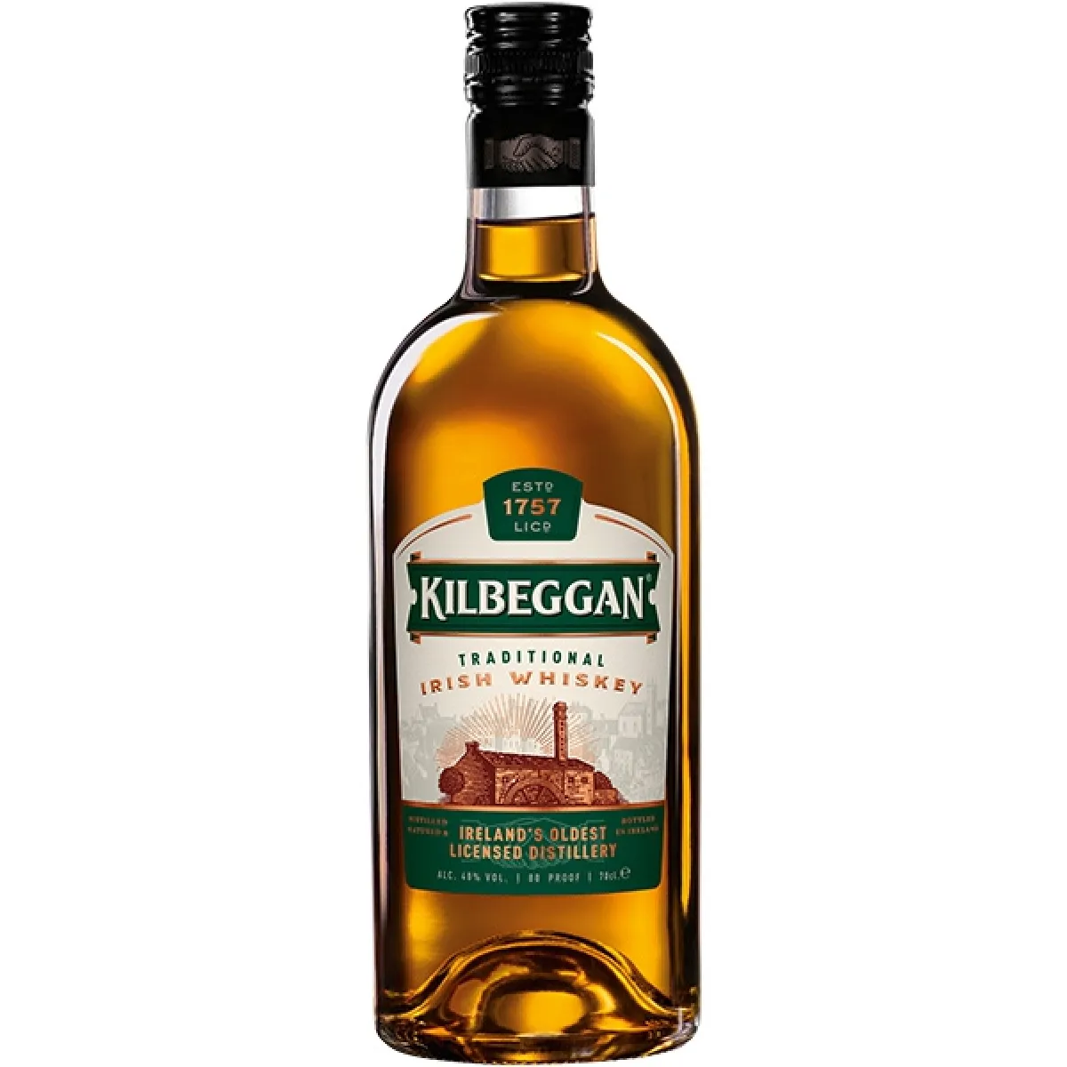 Kilbeggan Irish Whiskey 40% vol. 0,7 l