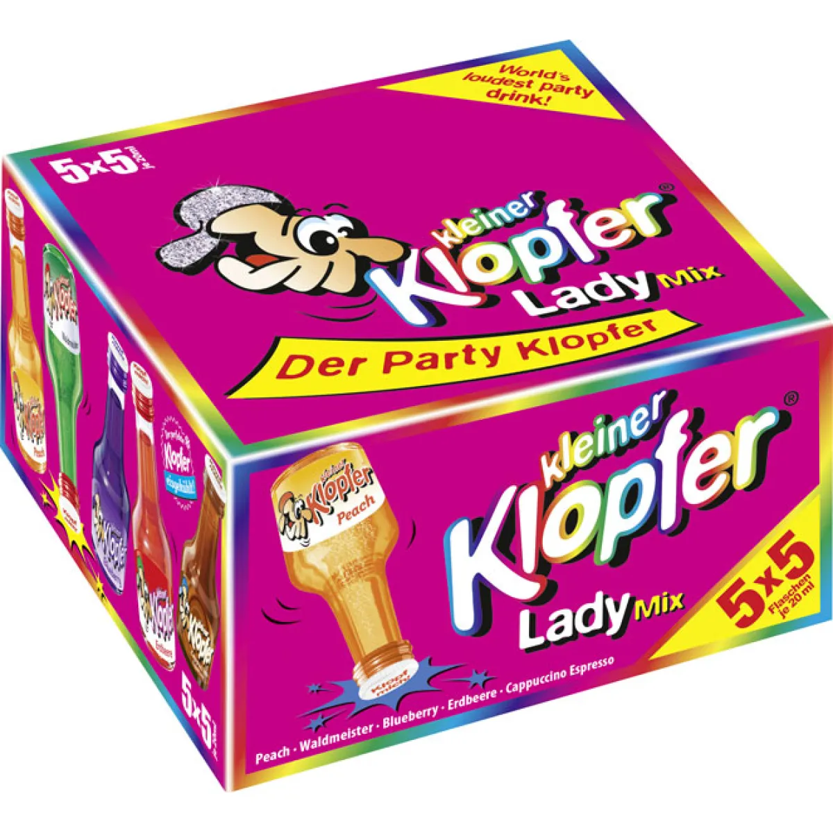 Kleiner Klopfer Lady-Mix 17% vol. 25x20 ml