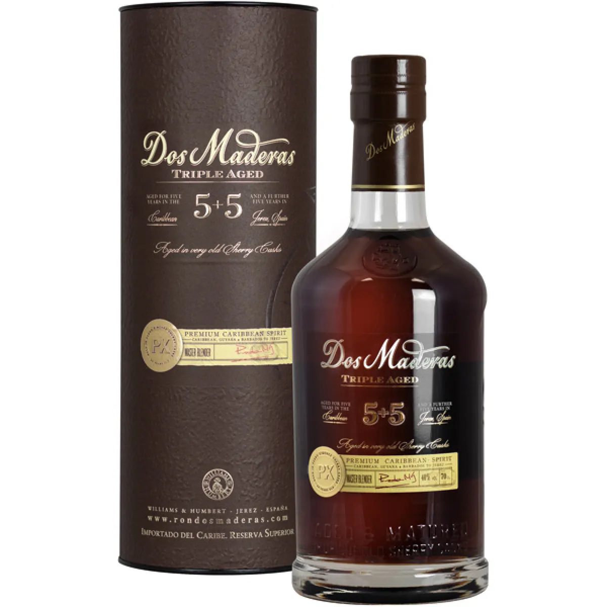 Dos Maderas Triple Aged Rum 40% vol. 0,7 l