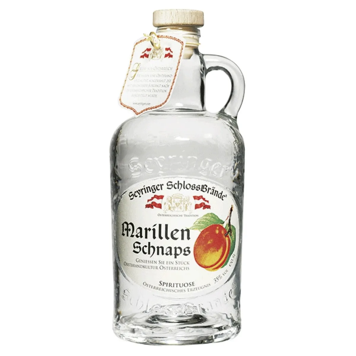 Seyringer Marillen Schnaps 35% vol. 0,5 l