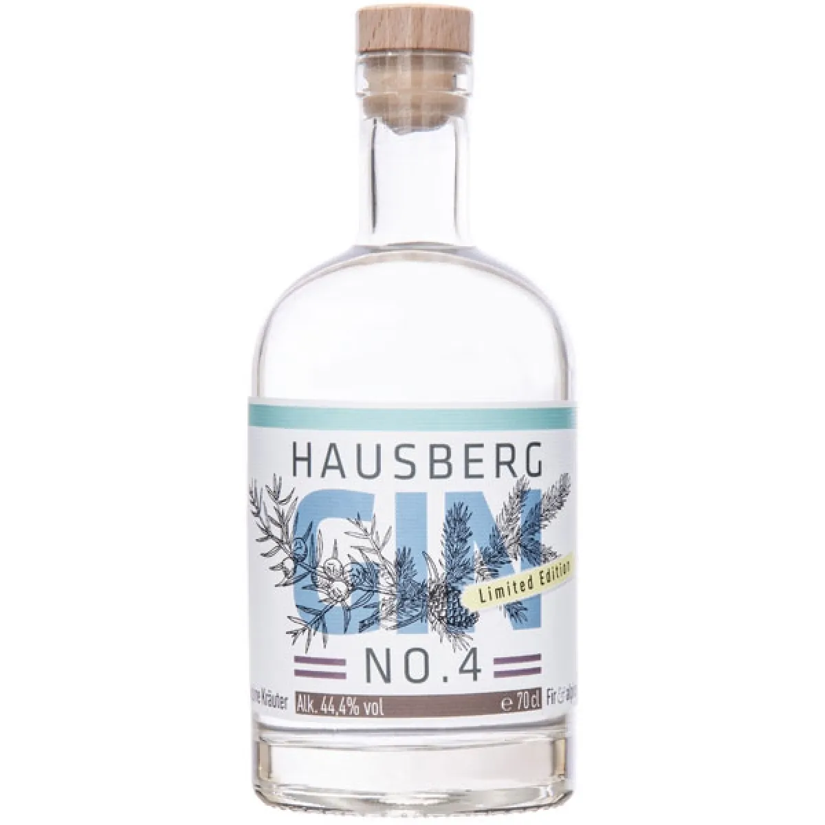 Hausberg No. 4 Gin 44,4% vol. 0,7 l