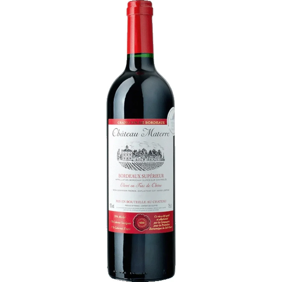 Château Materre Rotwein trocken 0,75 l | 2020