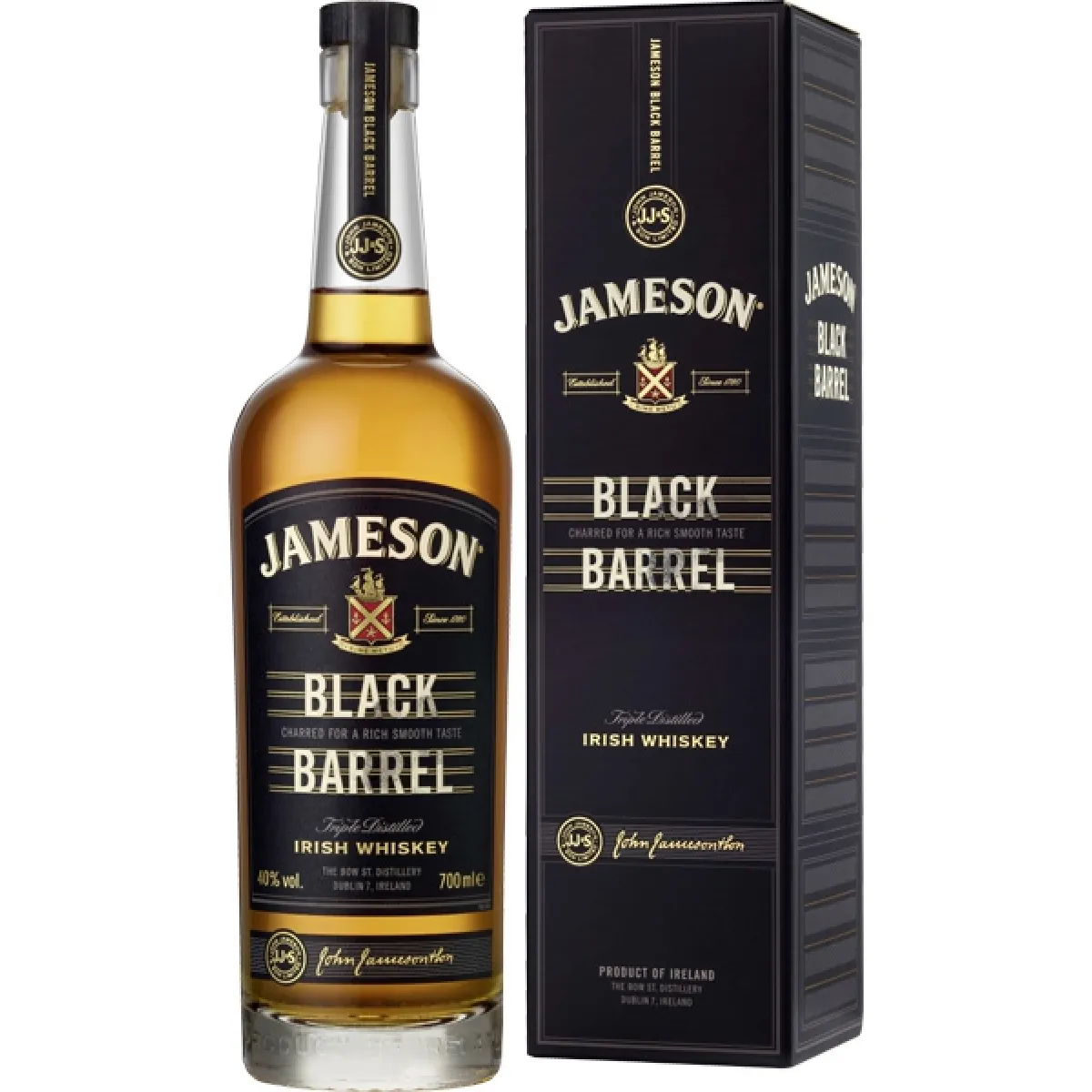 Jameson Black Barrel Irish Whiskey 40% vol. 0,7 l