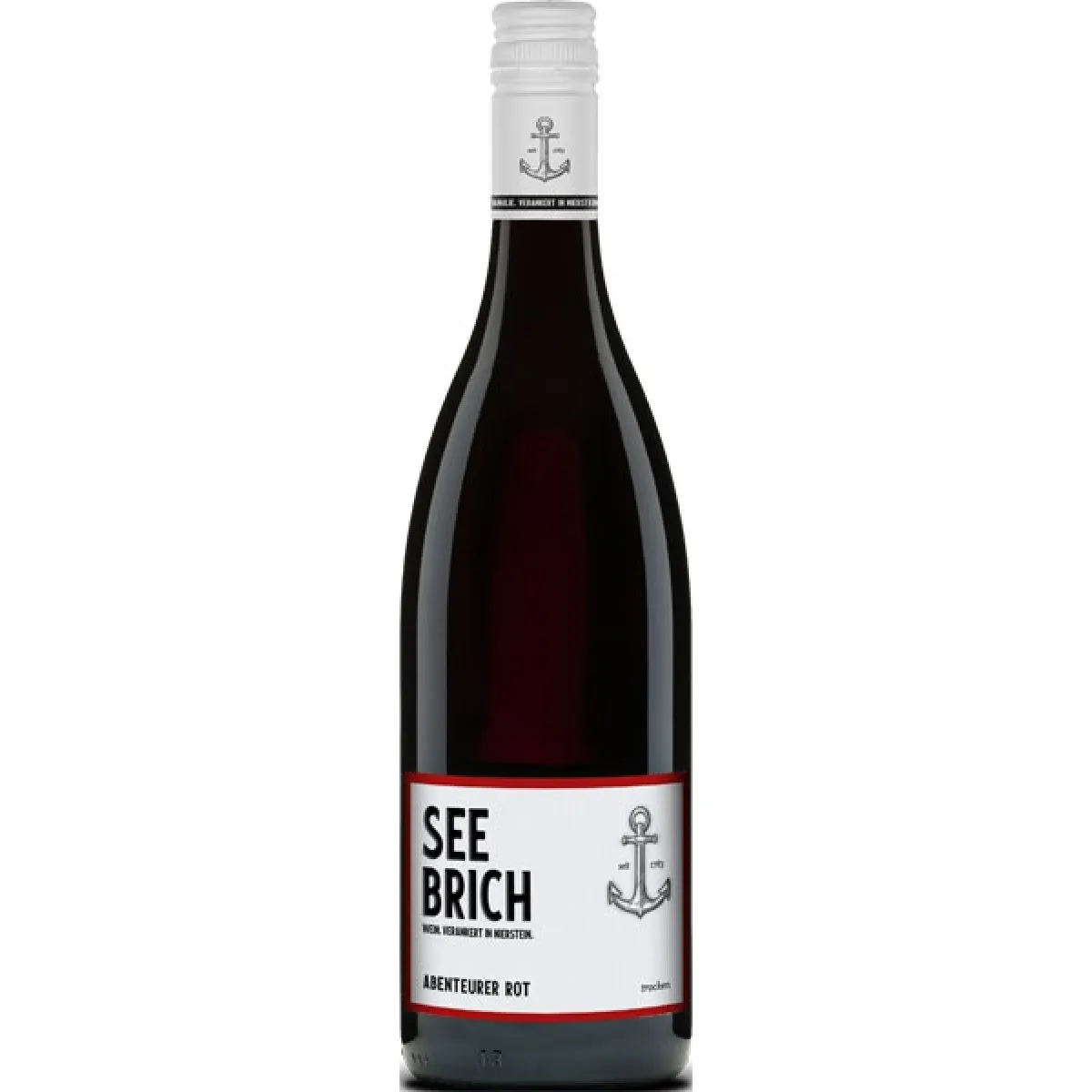 Seebrich Abenteurer Vegan Rotwein trocken 0,75 l | 2021