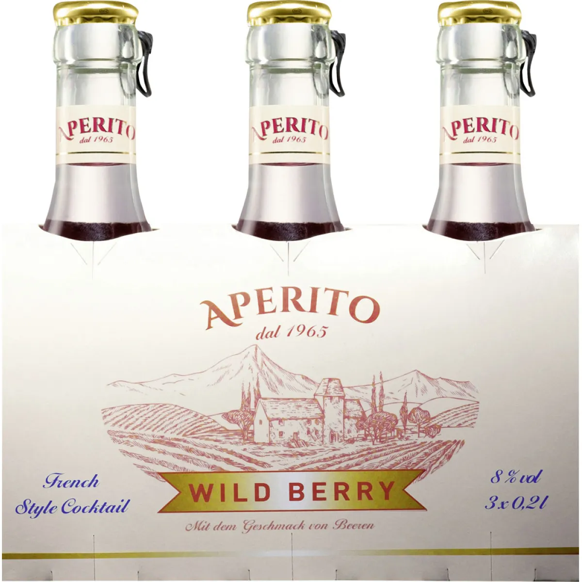 Aperito Wild Berry 3x0,2 l