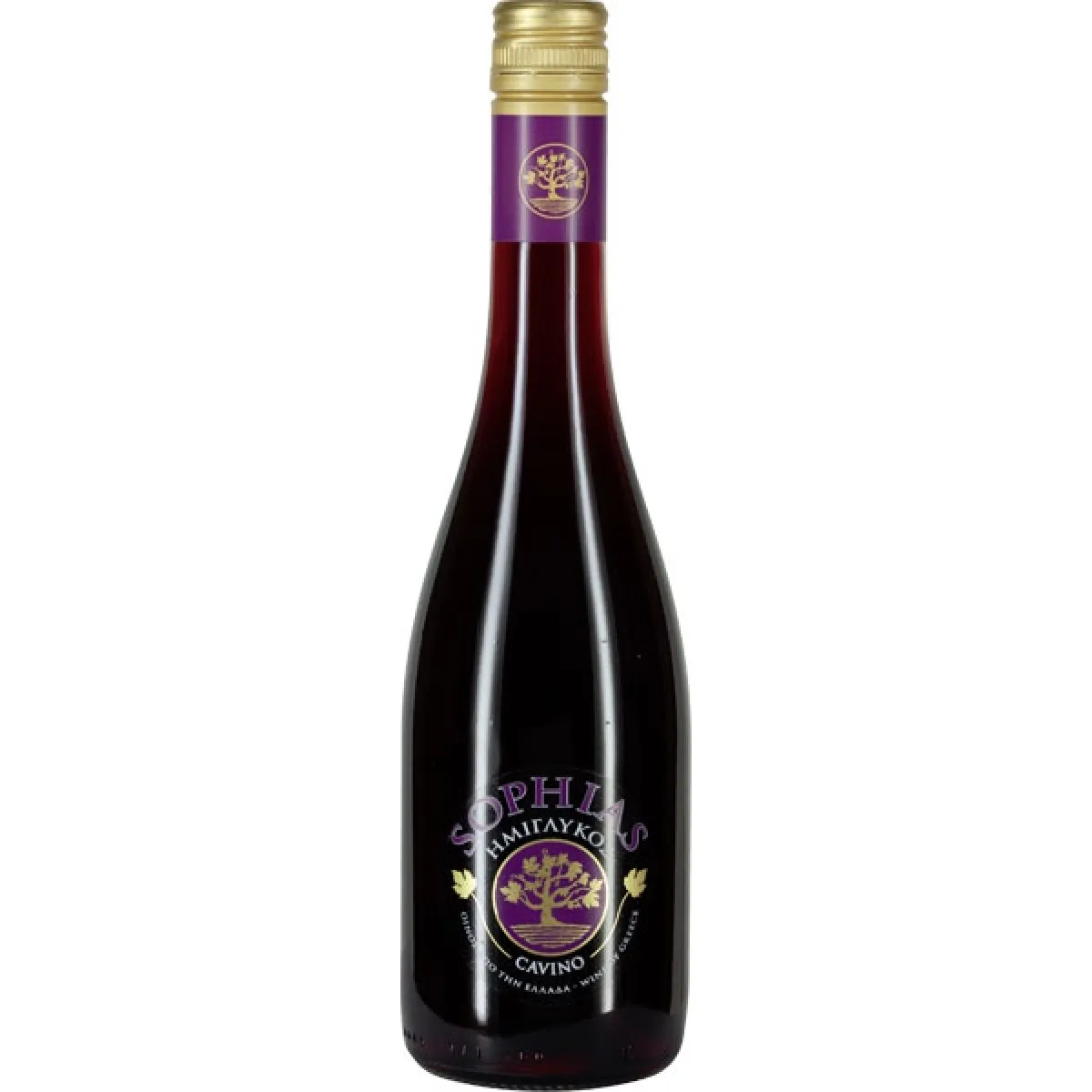 Cavino Sophias Rotwein trocken 0,5 l