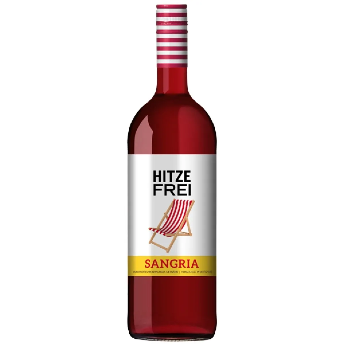 Sangria 'HITZE FREI' rot süß 0,75 l