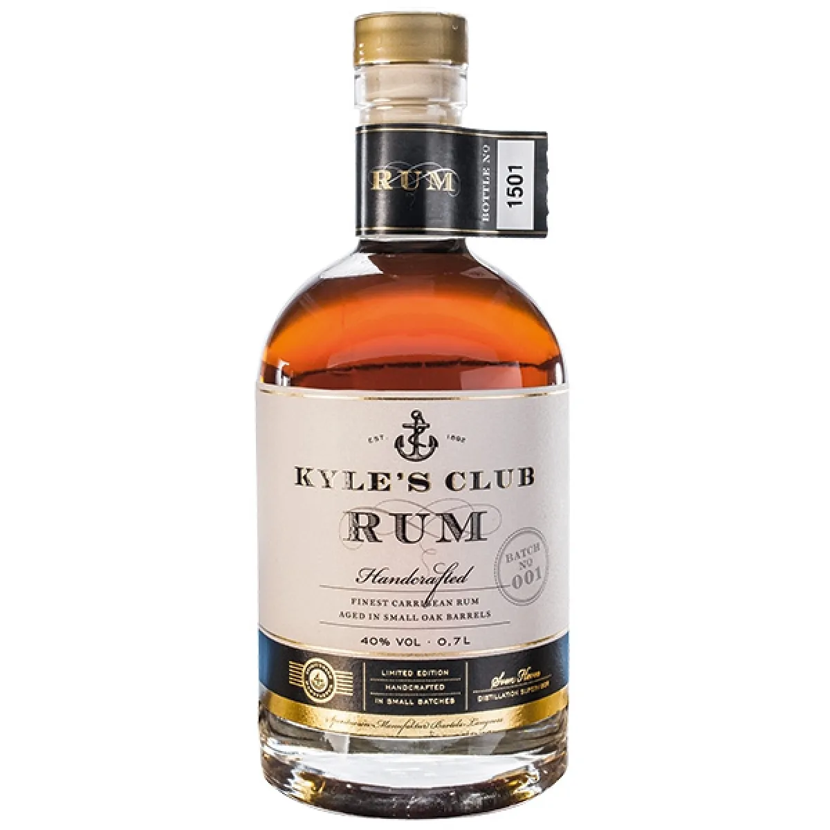 Kyle`s Club Rum 40% vol. 0,7 l