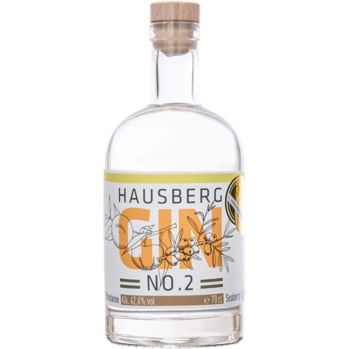 Hausberg No. 2 Gin 42,4% vol. 0,7 l