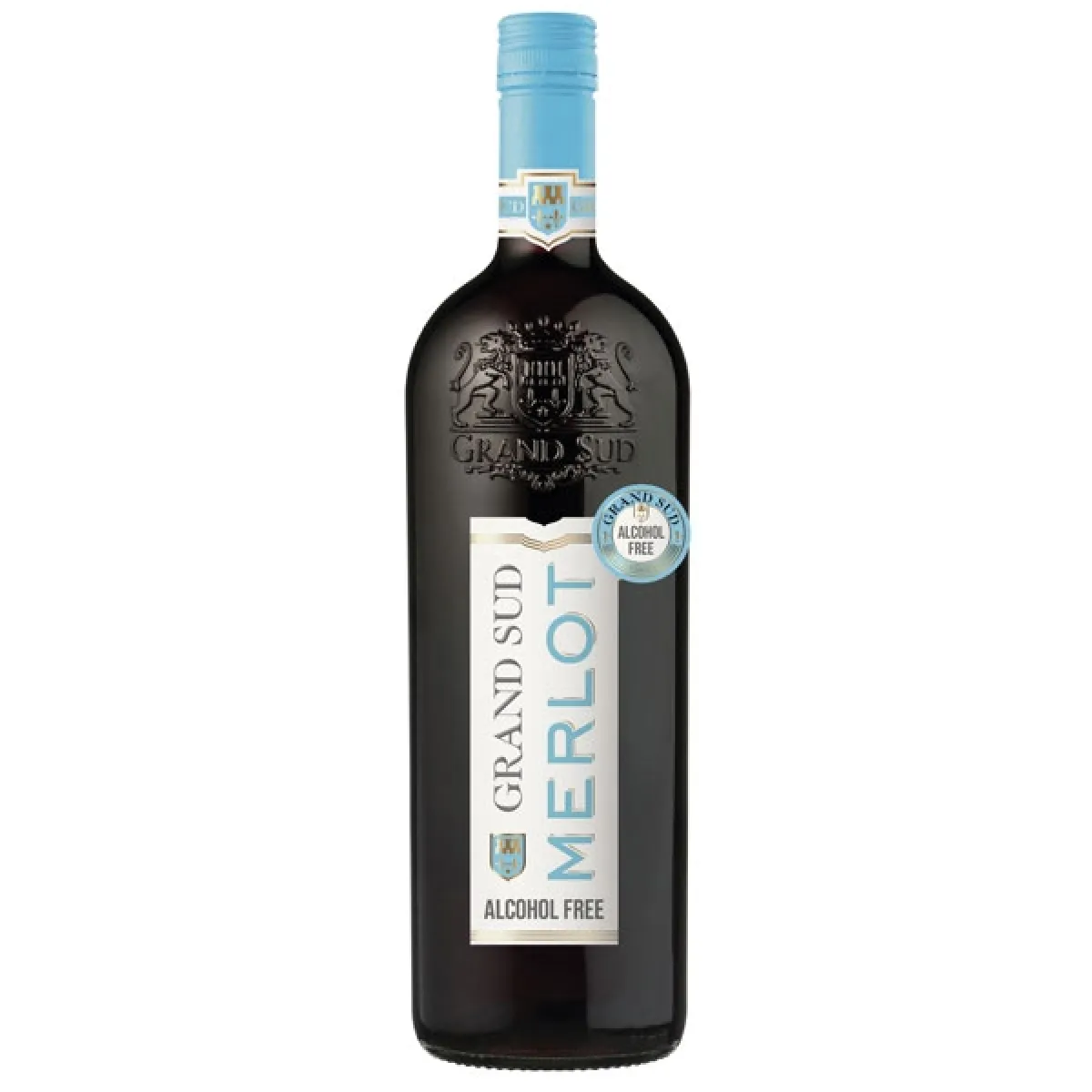 Grand Sud Merlot alkoholfrei Rotwein trocken 1 l