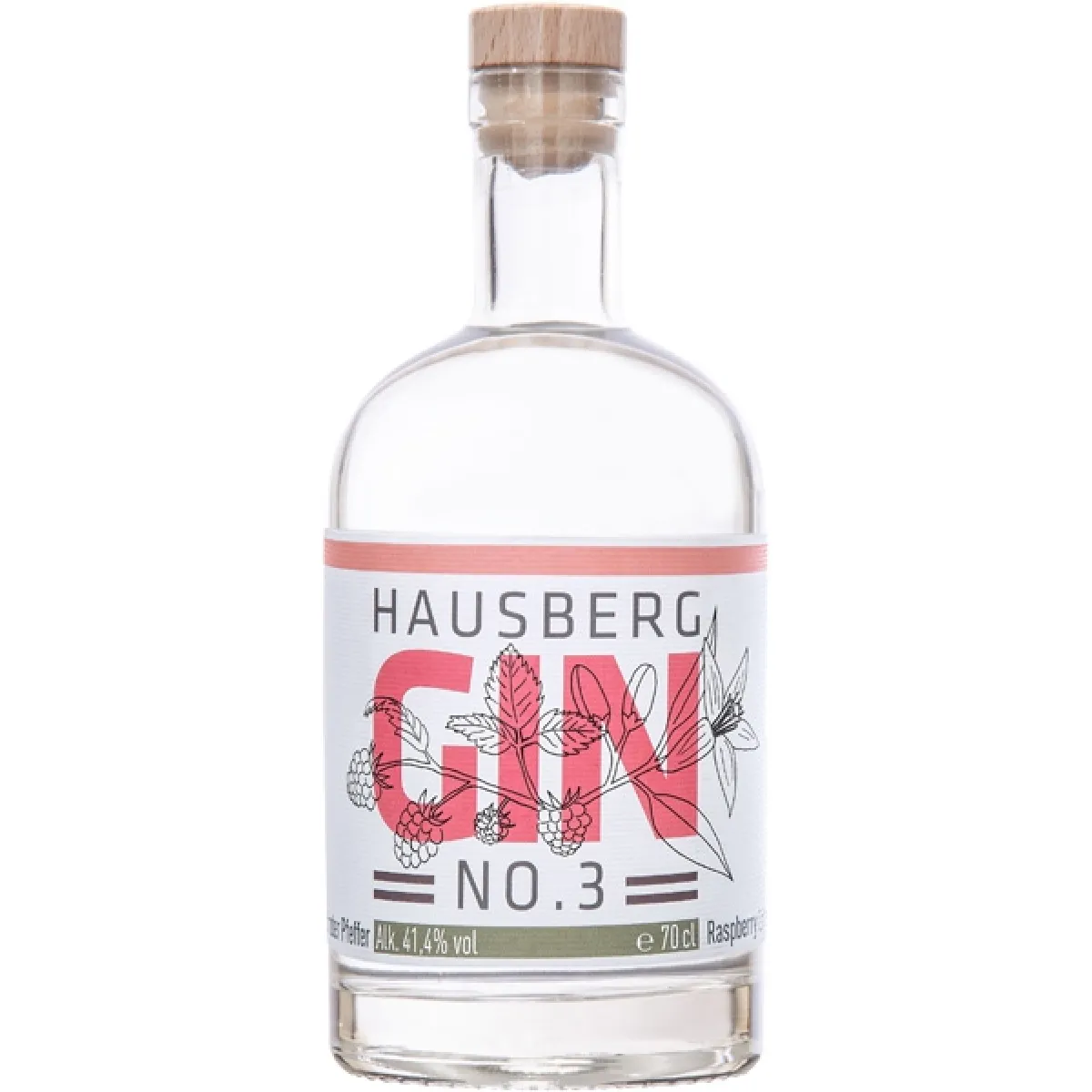 Hausberg No. 3 Gin 41,4% vol. 0,7 l