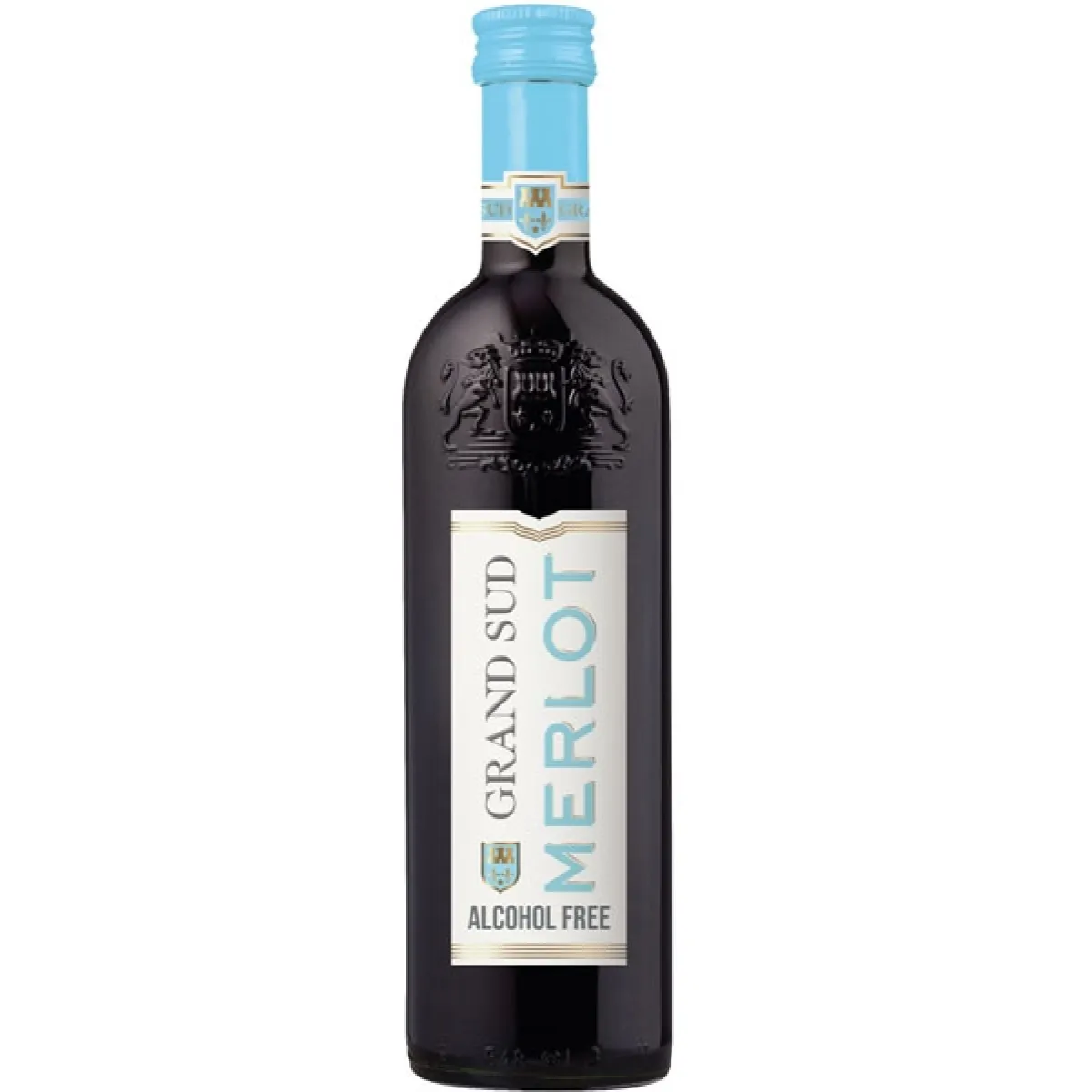 Grand Sud Merlot Rotwein trocken alkoholfrei 0,25 l