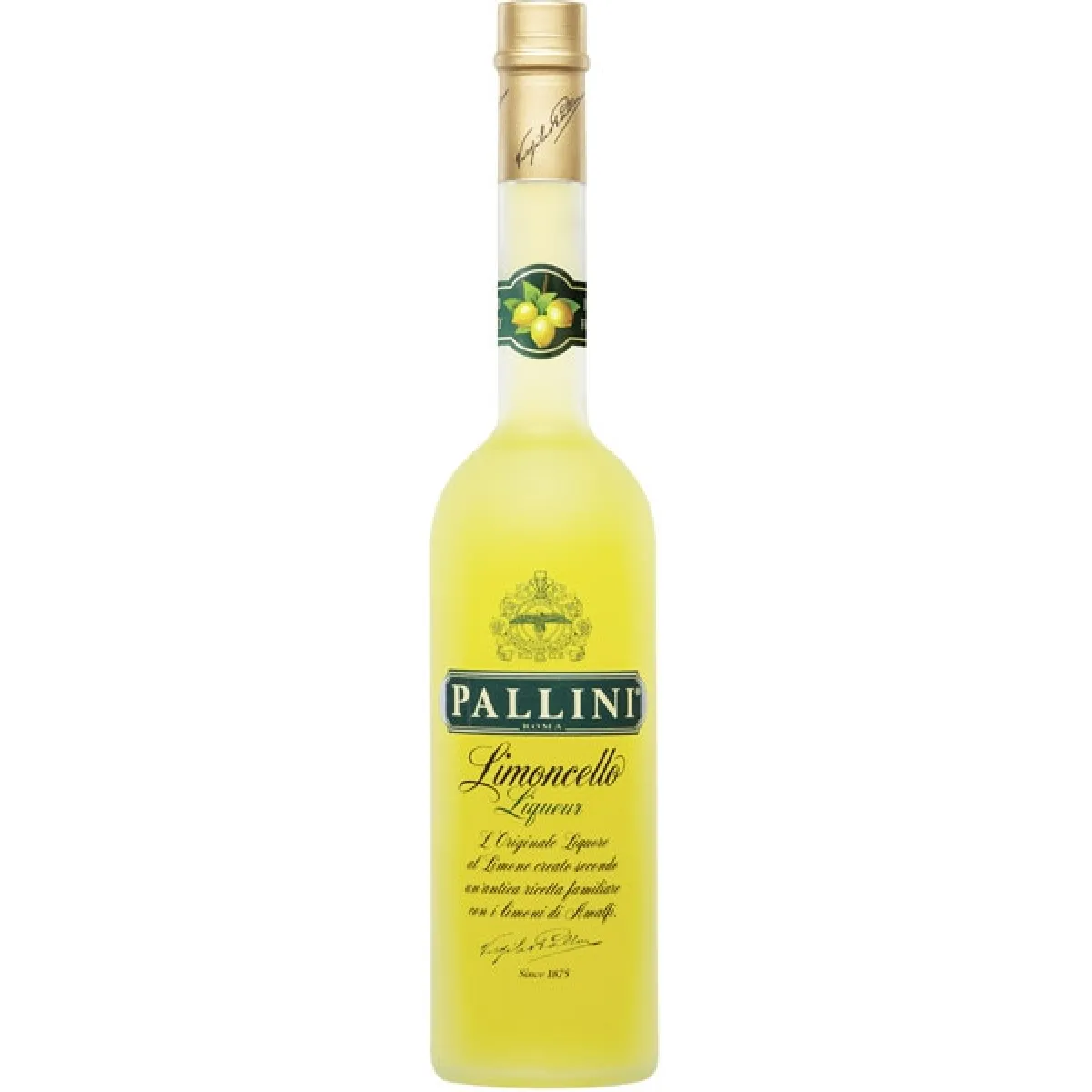 Pallini Limoncello Likör 26% vol. 0,5 l