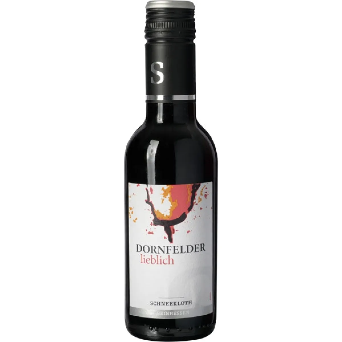 Schneekloth Dornfelder Rotwein lieblich 0,25l | 2022