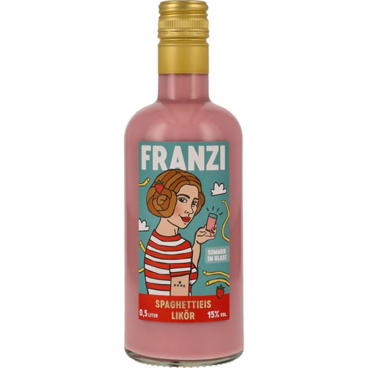 Franzi Spaghettieis Likör 15% vol. 0,5 l