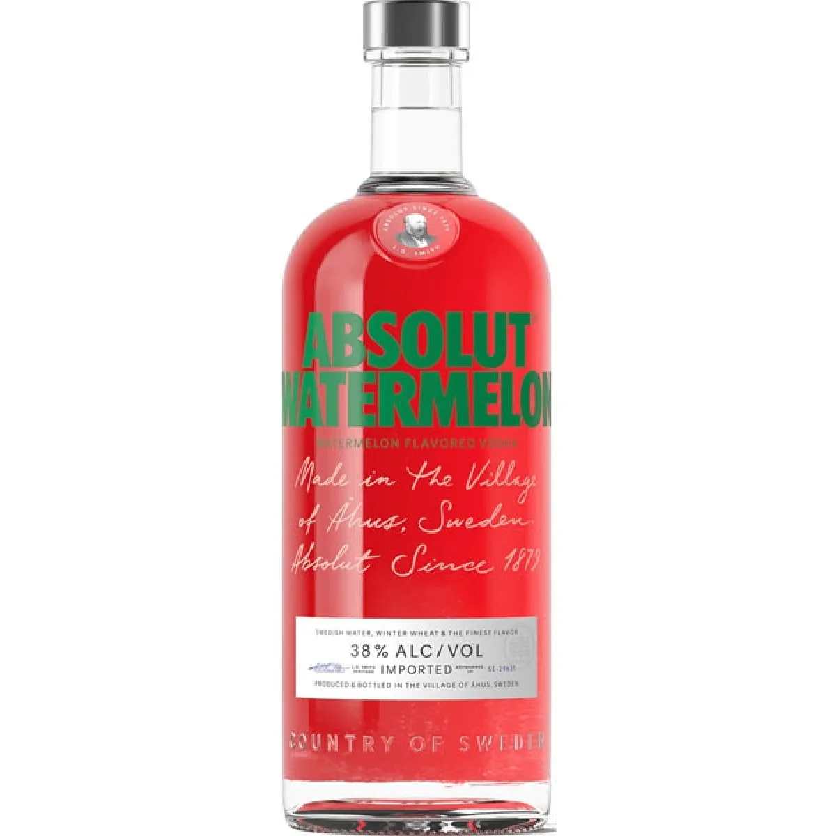 Absolut Watermelon Flavoured Vodka 38% vol. 0,7 l