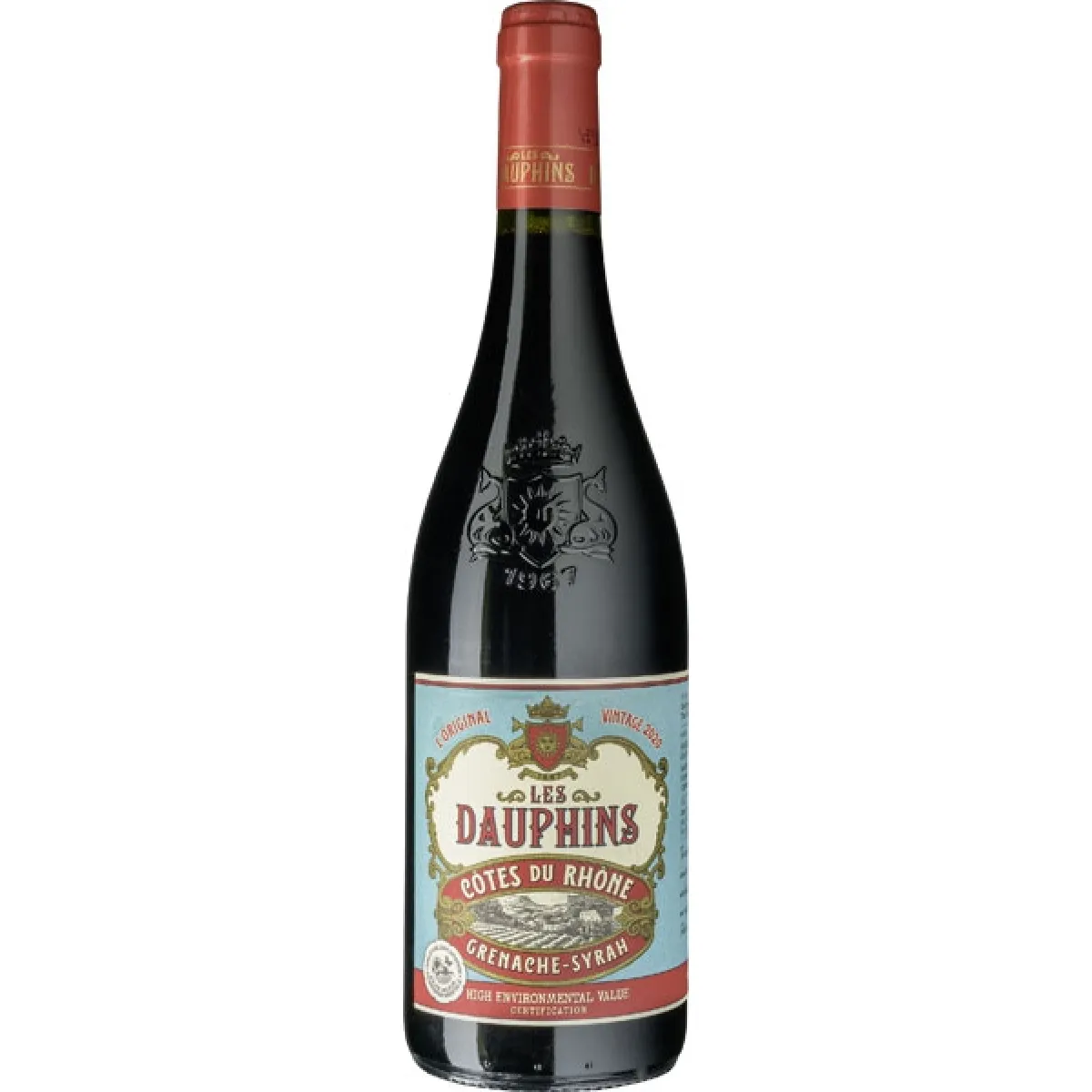 Les Dauphins Réserve Rotwein trocken 0,75 l