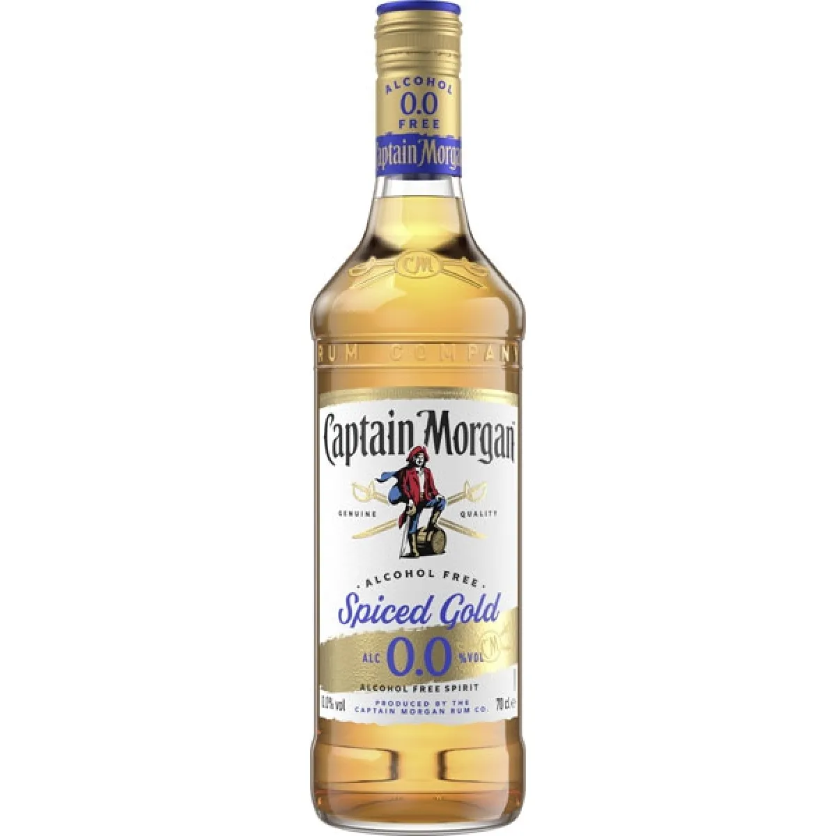 Captain Morgan Spiced Gold Alkoholfrei 0% vol. 0,7 l