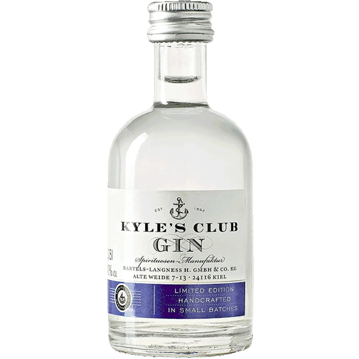 Kyle`s Club Gin 40% vol. 50 ml