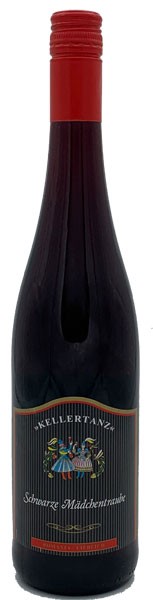 Kellertanz Schwarze Mädchentraube Rotwein lieblich 0,75 l