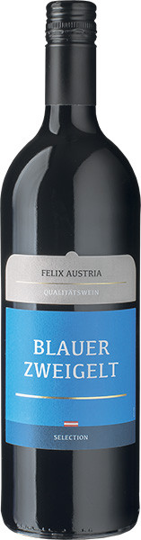 Felix Austria Blauer Zweigelt Rotwein Schneekloth 1 l trocken 