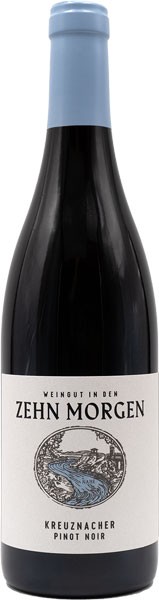 Weingut In den Zehn Morgen Kreuznacher Pinot Noir Vegan Rotwein trocken 0,75 l