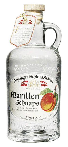 Seyringer Marillen Schnaps 35% Schneekloth | 0,5 vol. l