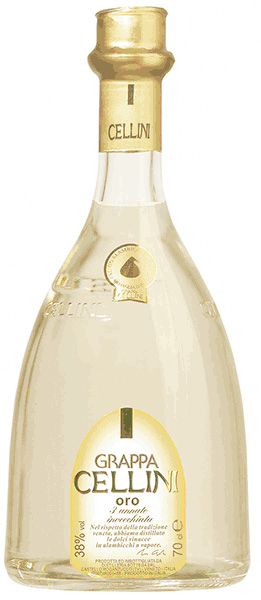 Bottega Cellini Oro Grappa 38% vol. 0,7 l | Schneekloth