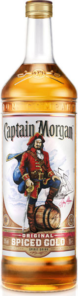 Captain Morgan Original Spiced Gold 3 vol. l 35% | Schneekloth