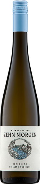 Weingut In den Zehn Morgen Kreuznacher Rosenheck Riesling Bio/Vegan Weißwein feinherb 0,75 l