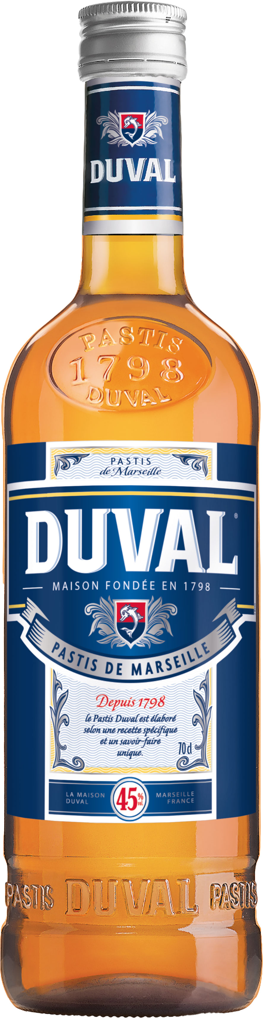 Duval Pastis de Marseille 45% l 0,7 Schneekloth vol. 