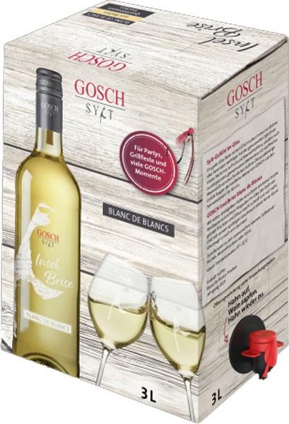 Gosch Inselbrise Blanc de Blancs Bag in Box trocken 3 l