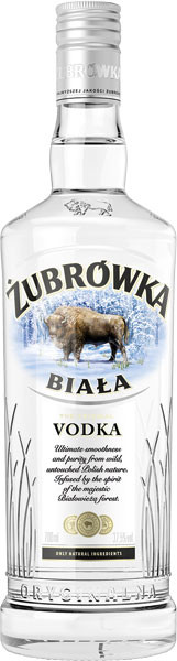 Zubrowka Biala Vodka 37,5% vol. 0,7 l | Schneekloth